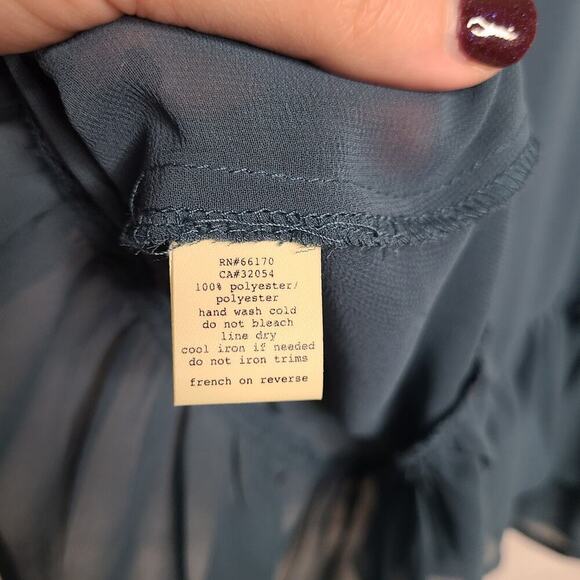 Anthropologie Size Small Pins & Needles Jeweled Tank - Picture 10 of 10